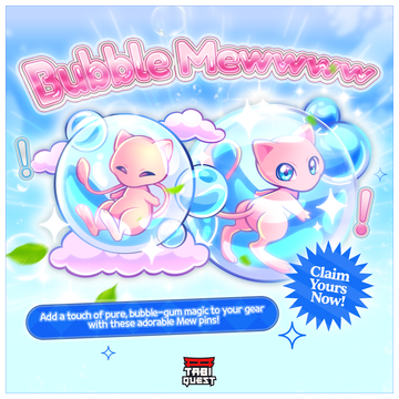 Bubble Mewwww Pin