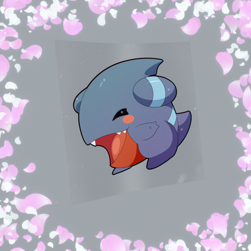 003 Land Shark Sticker
