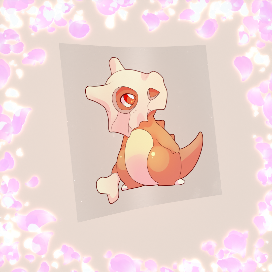 013 Lonely Dino Sticker