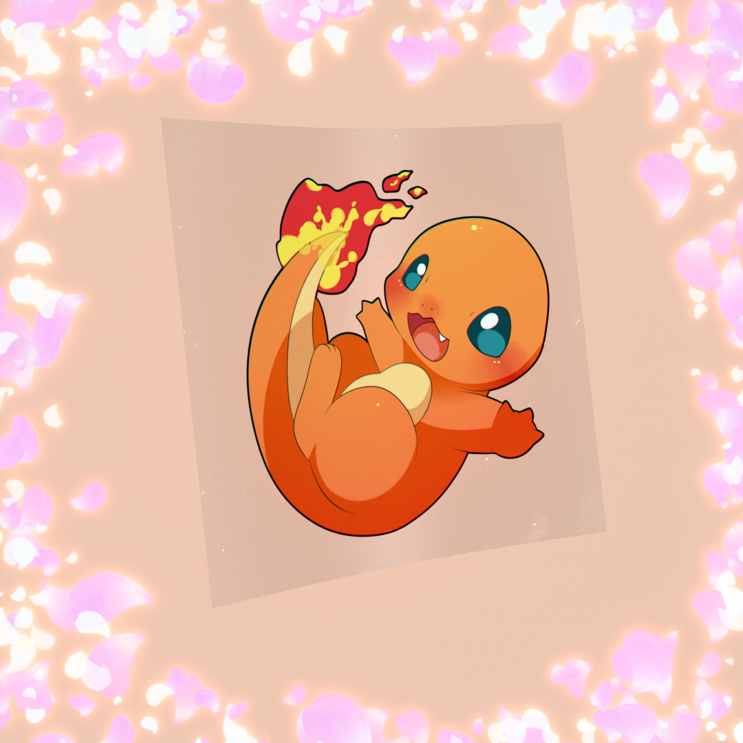 024 Flame Dragon Sticker