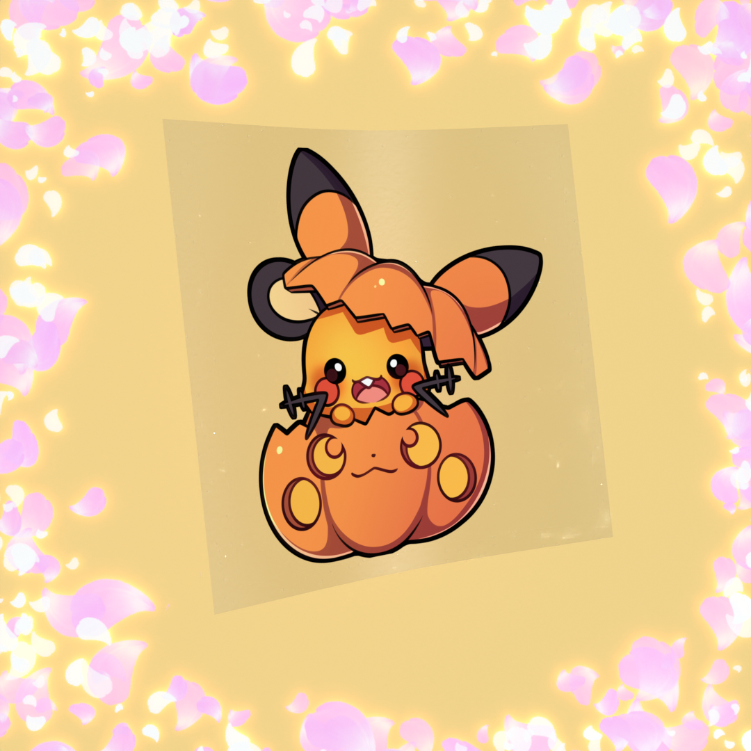Antenna Mouse Pumpkin Peeker