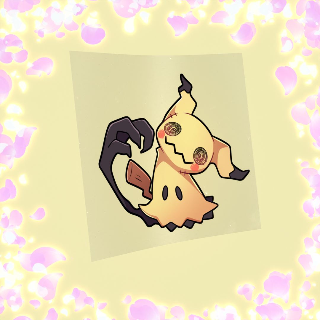109 Disguised Ghost Clawing Sticker