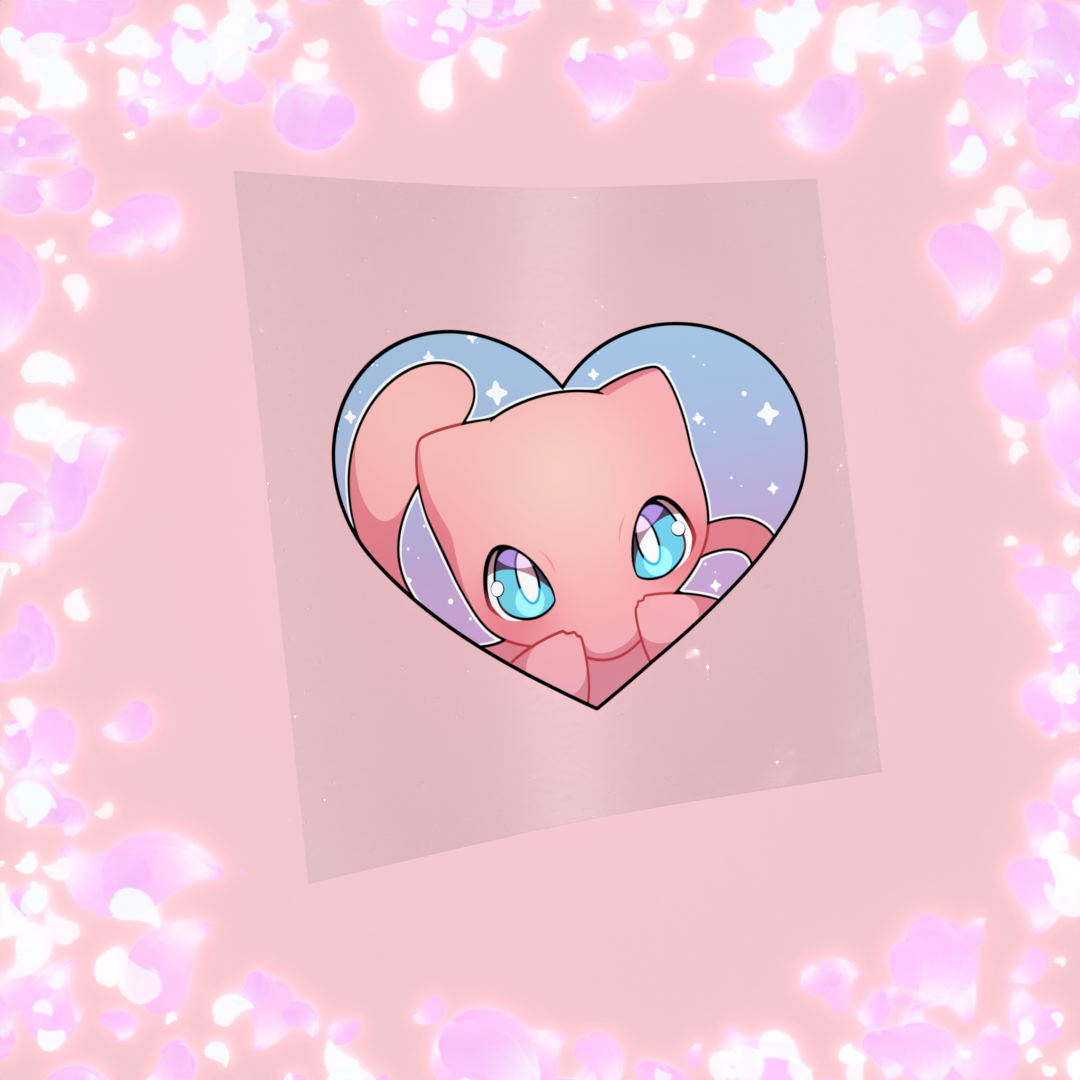 120 Mythical Origin Heart Sticker