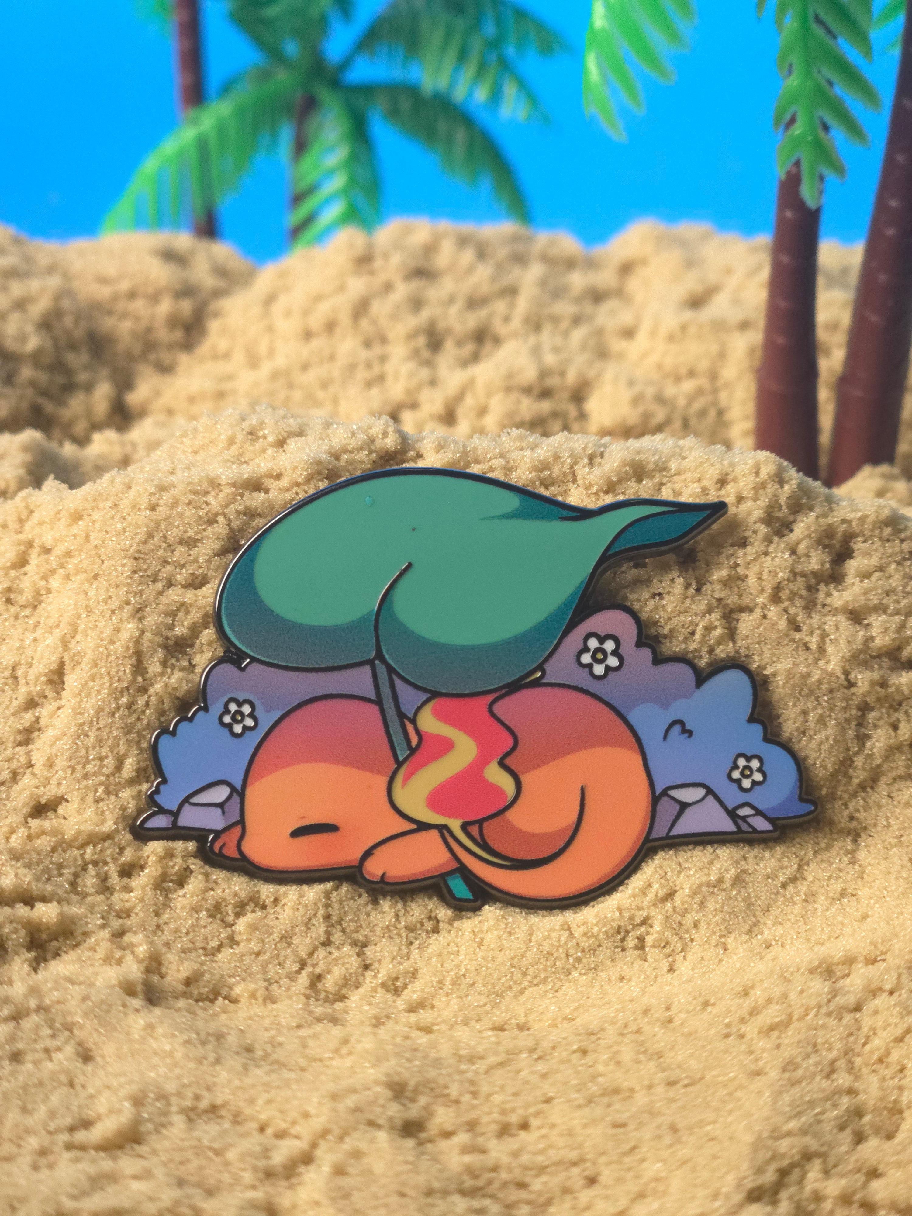 Sleeping Char Pin