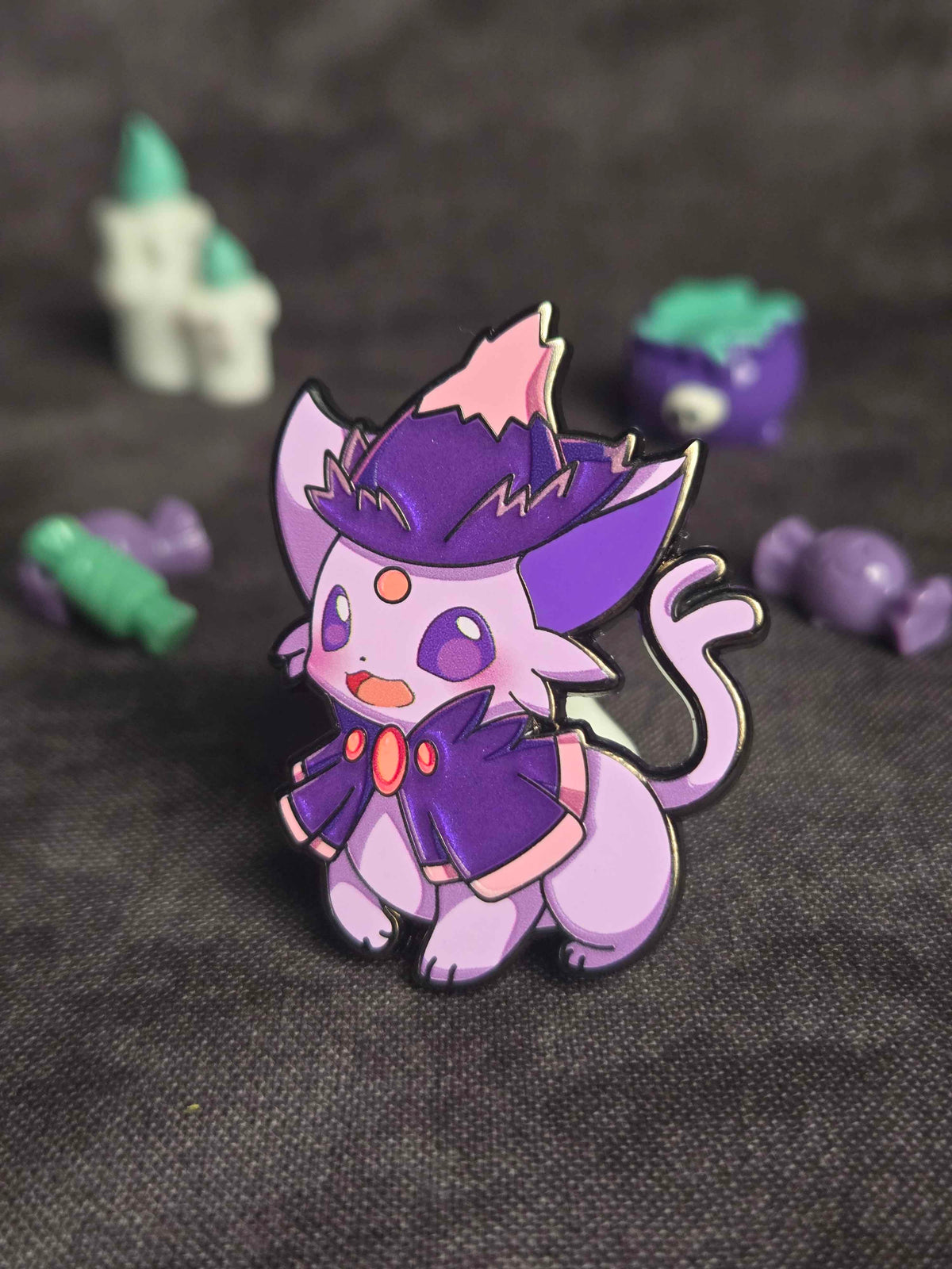 Spooky Witch Pin