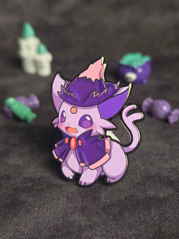 Spooky Witch Pin