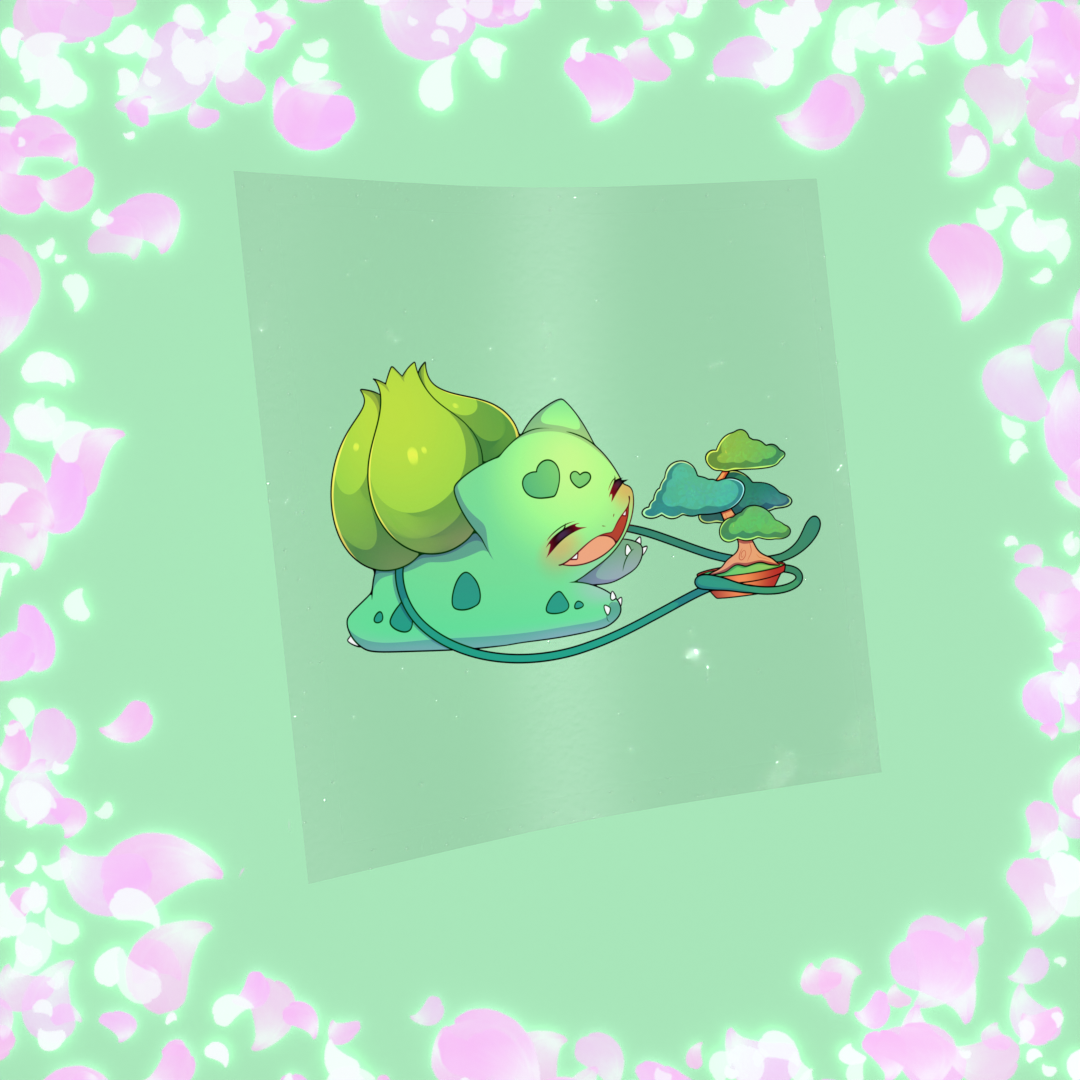 219 Poison Seed with Bonsai Tree Sticker