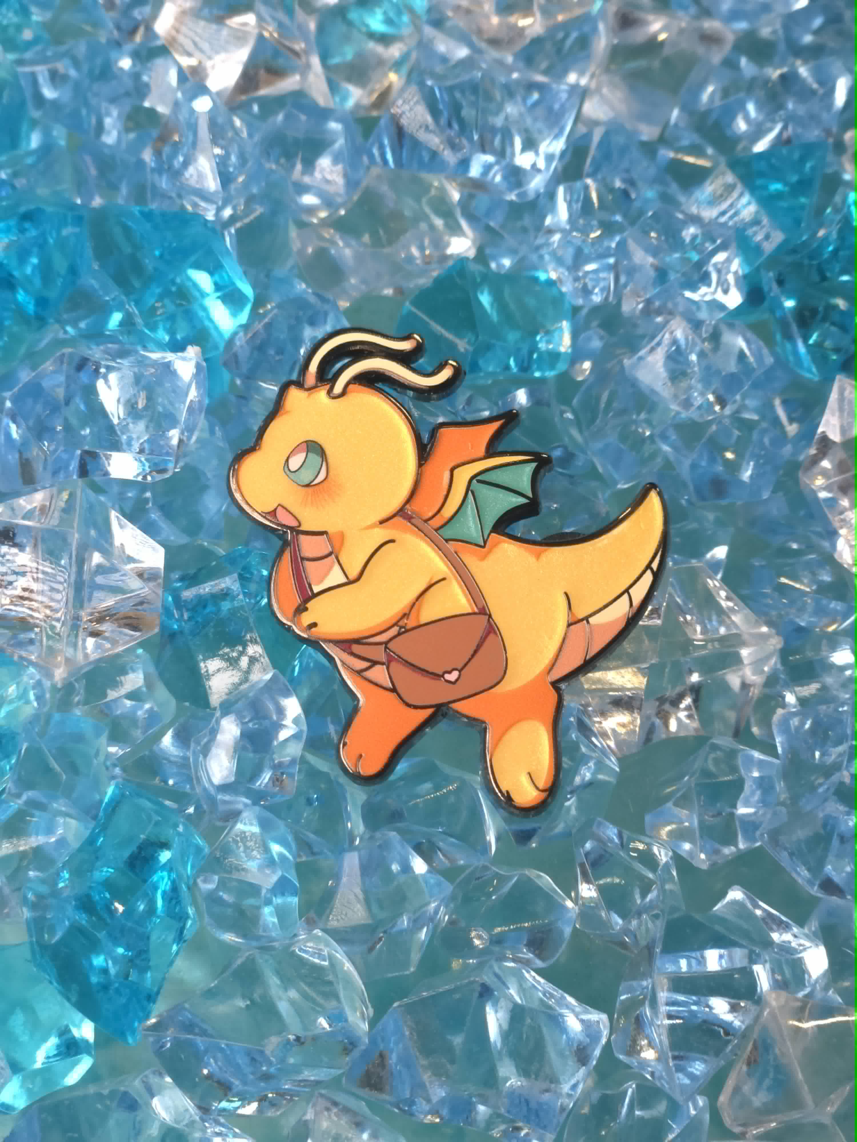 127 Delivery Dragon Pin