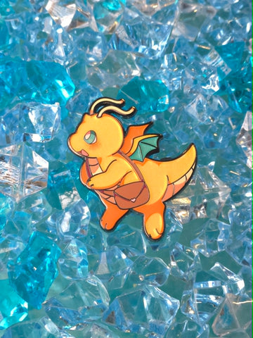 127 Delivery Dragon Pin