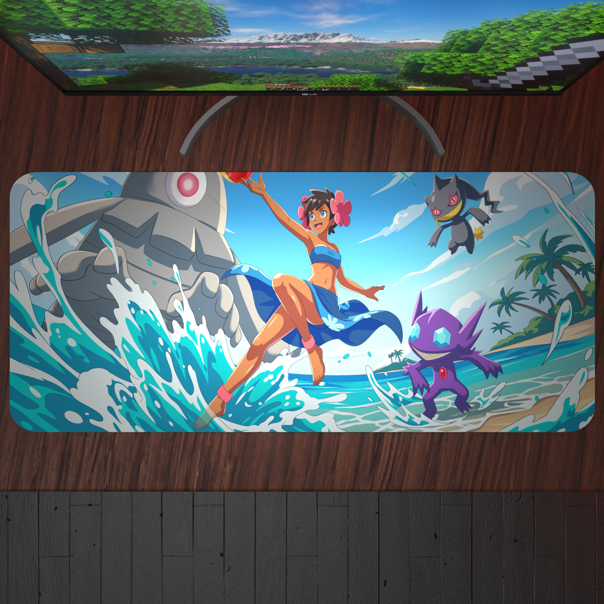 Beach Time with Ghost Playmats