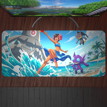 Beach Time with Ghost Playmats