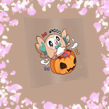 Owl Candy Pumpkin