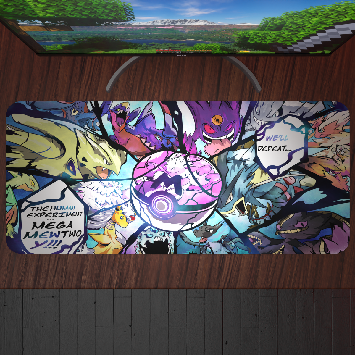 Mega-volution Playmats
