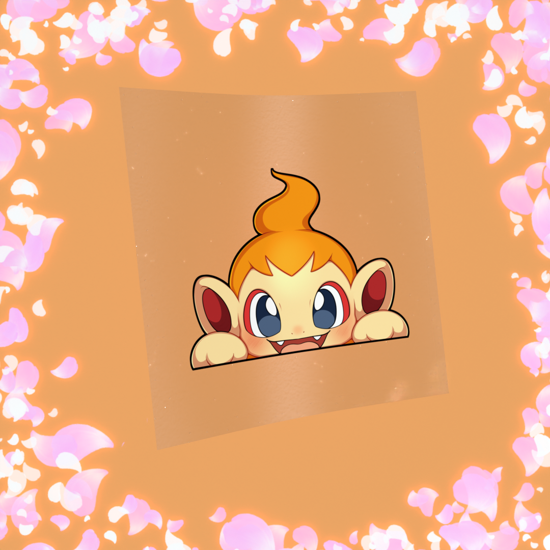 Flame Chimp Peeker