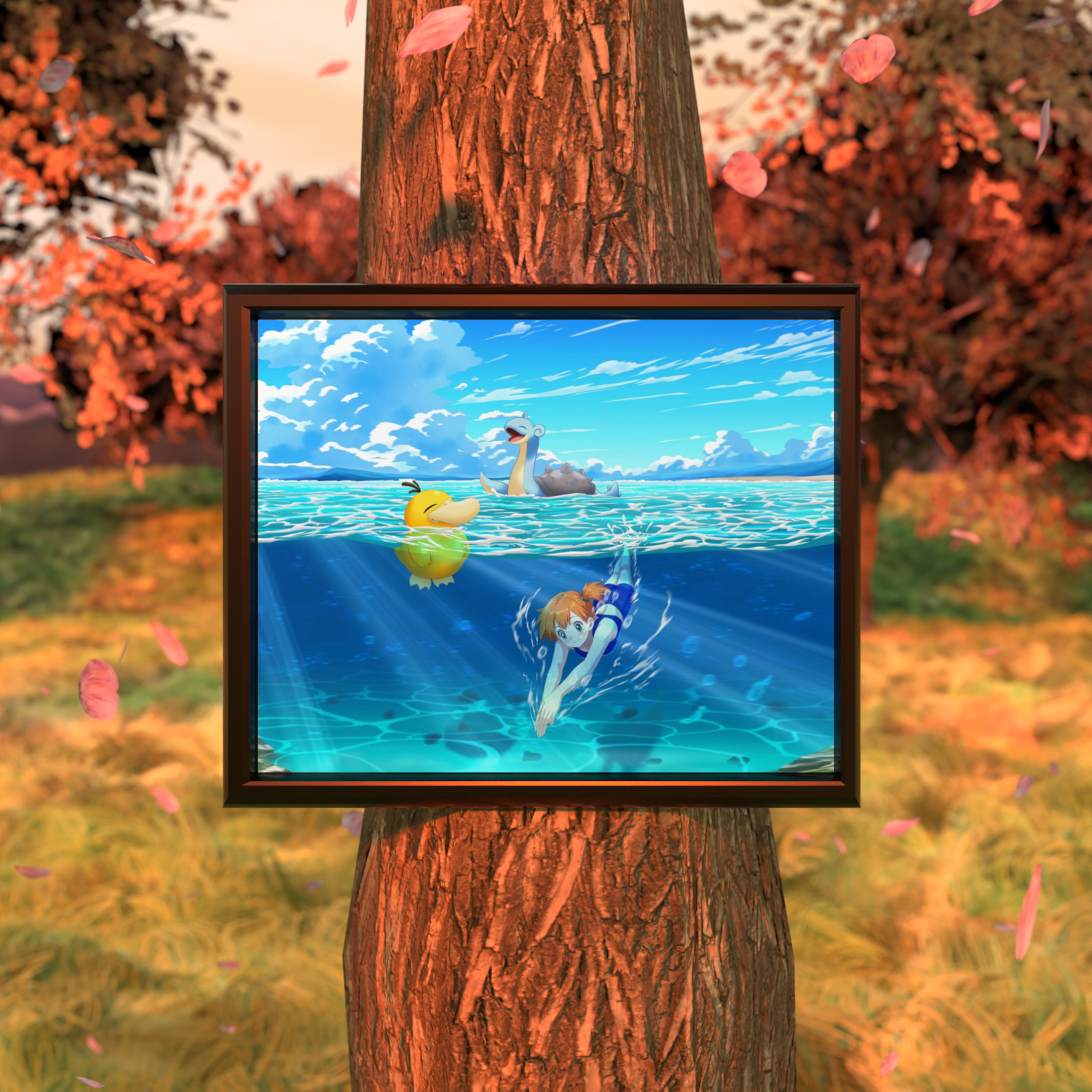Deep Diving Poster