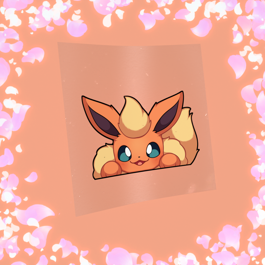 Flame Fox Peeker