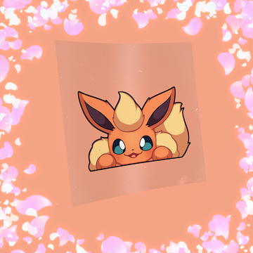 Flame Fox Peeker