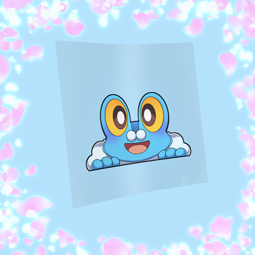 Bubble Frog Peeker