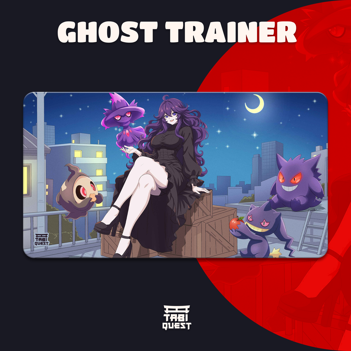 Ghost Girl Hex Playmats