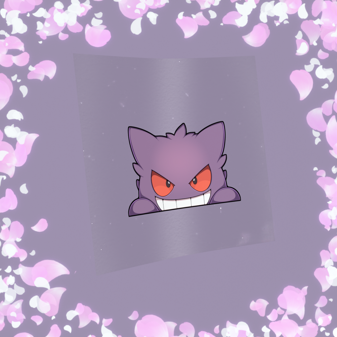 Purple Ghost Peeker