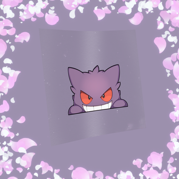Purple Ghost Peeker
