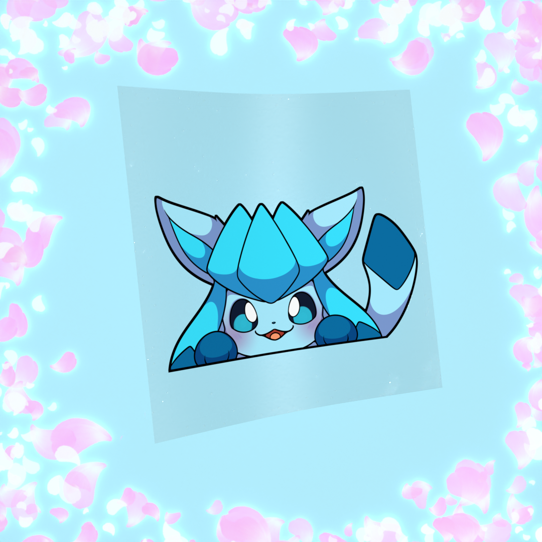 Ice Fox Peeker