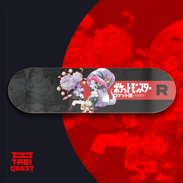 Retro Team R Skate Deck