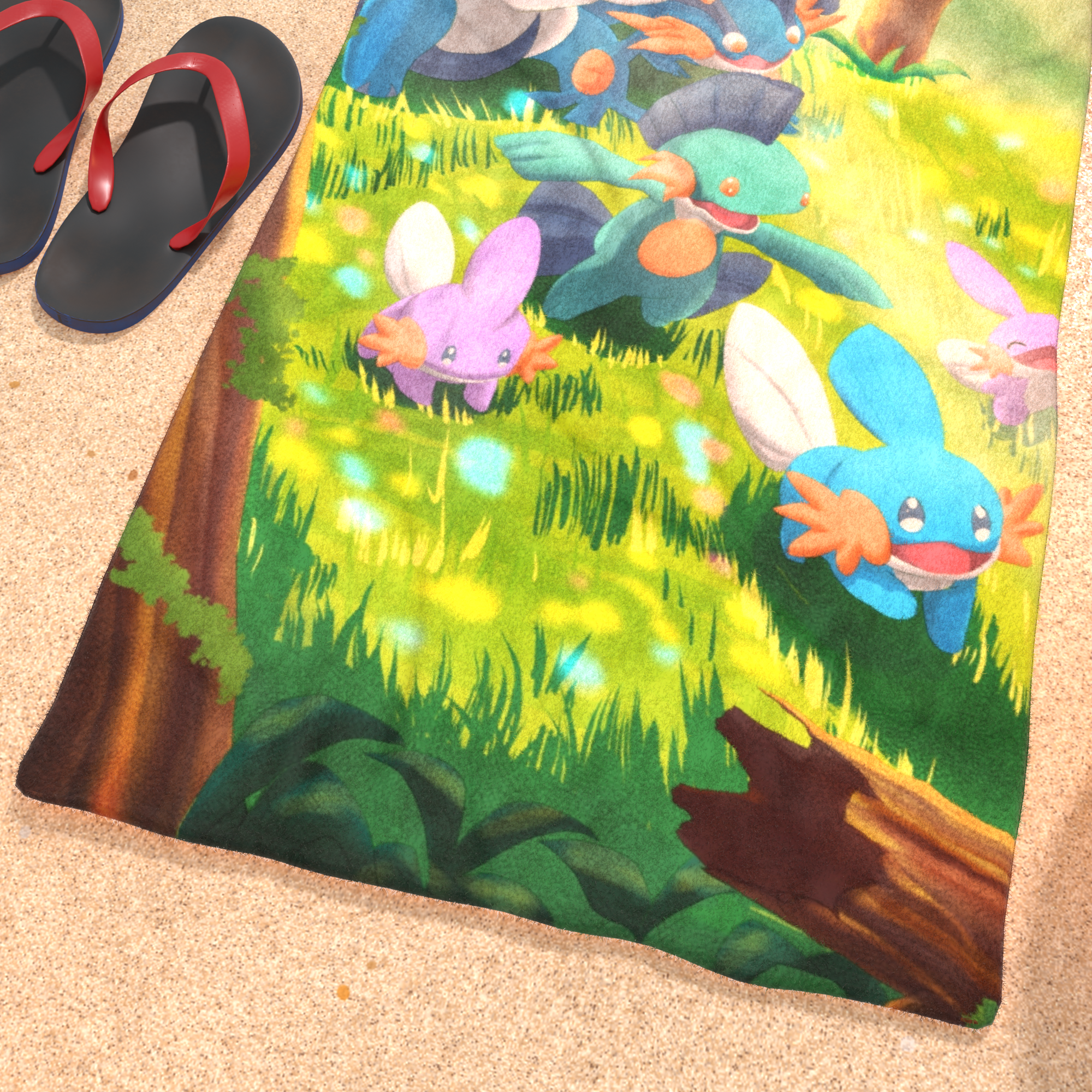 Family Adventures Beach Towel