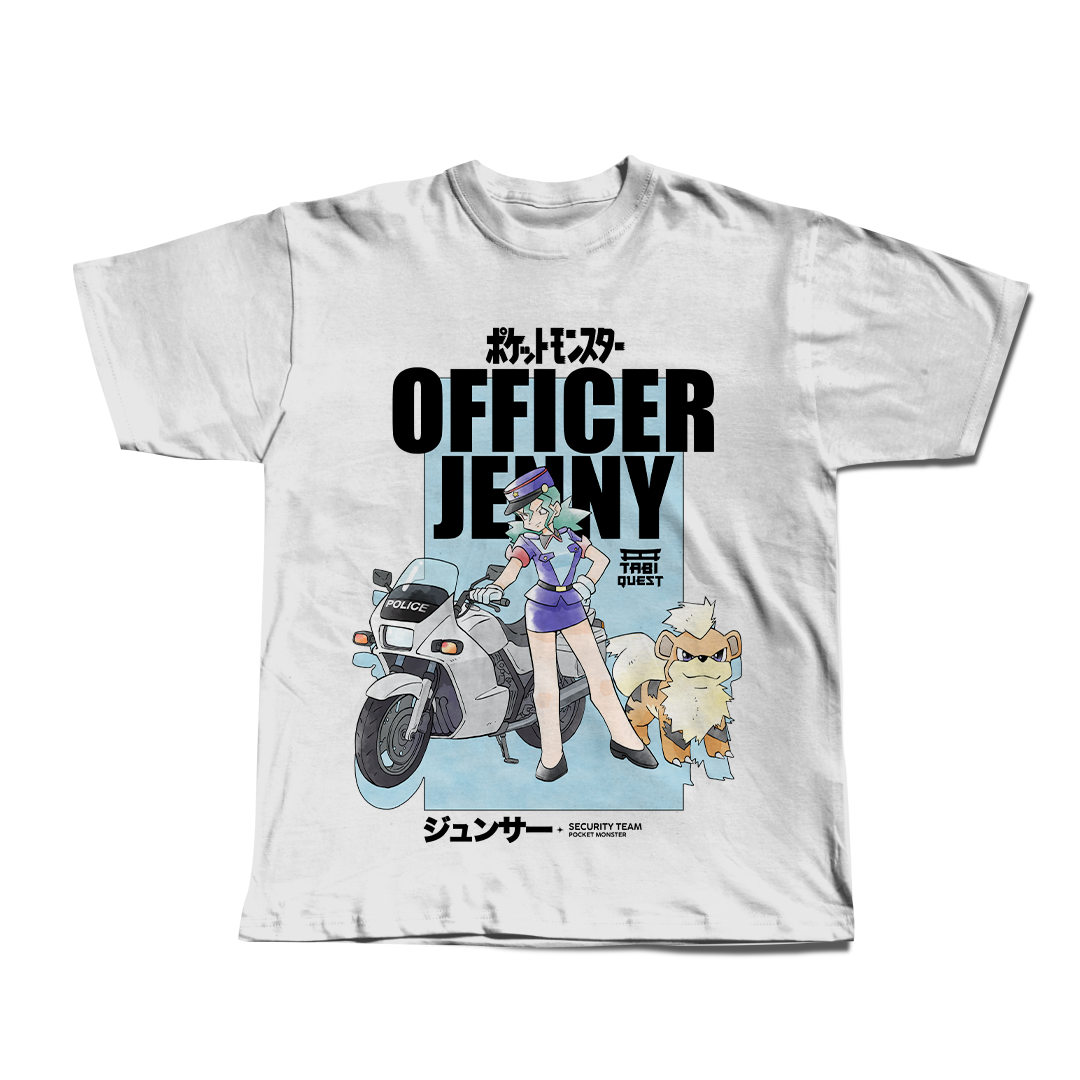 The Girls in Blue Shirt