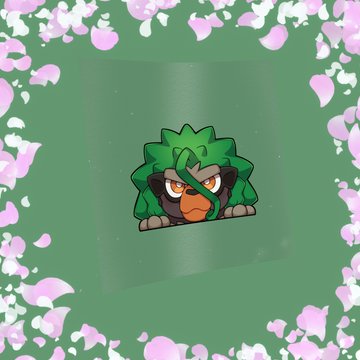 Evolved Grass Gorilla Peeker