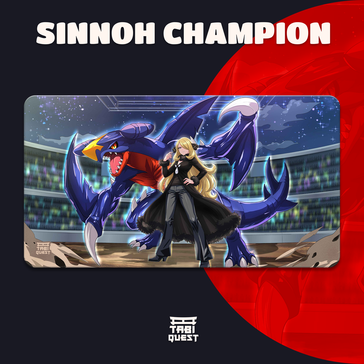 Time to Brawl Cynthia Playmats