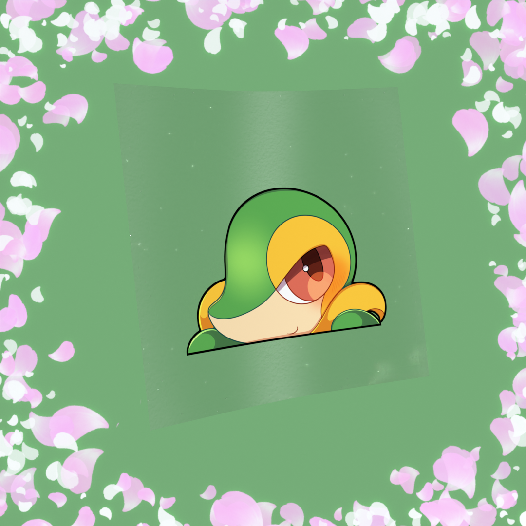 Overgrown Grass Reptile Peeker