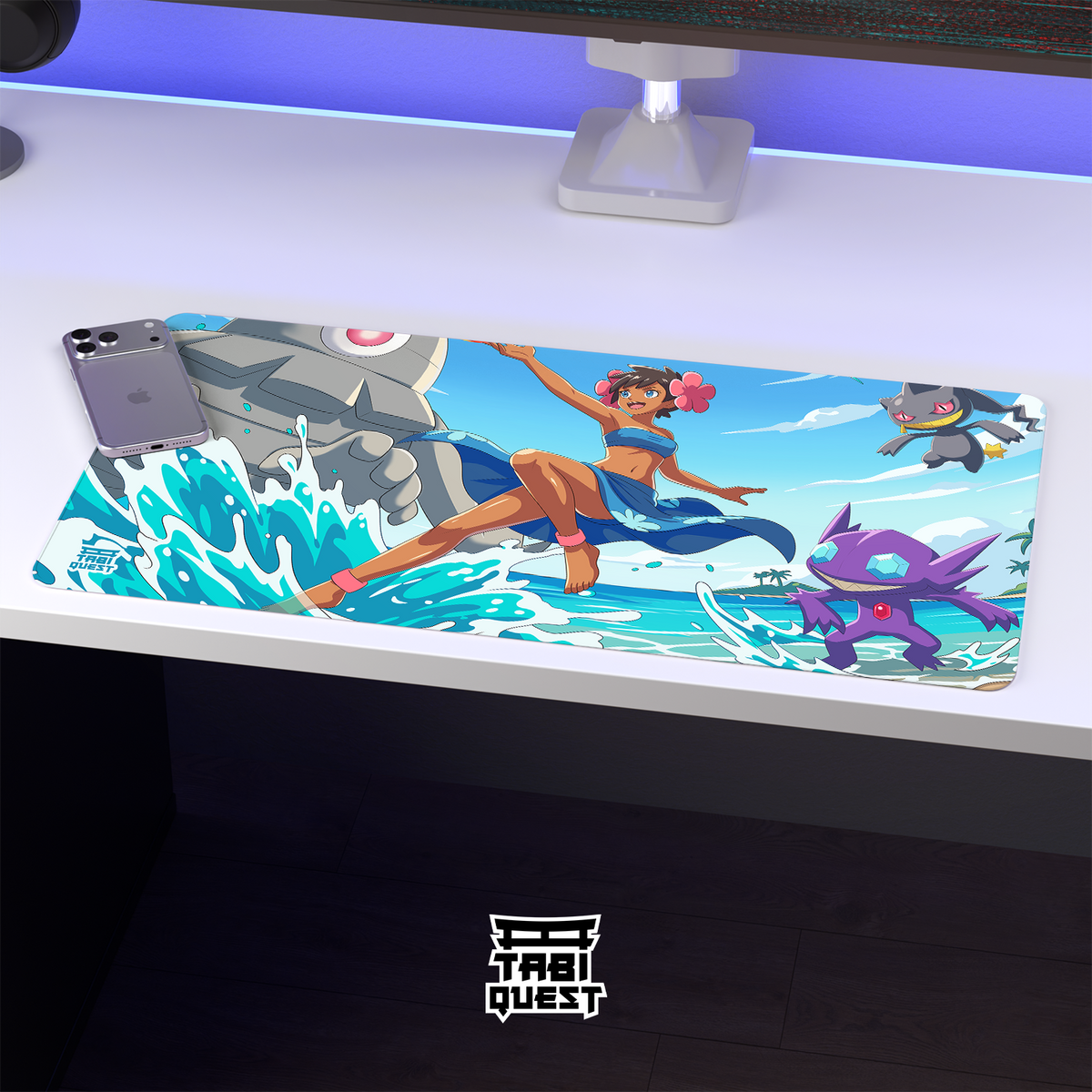 Beach Time with Ghost Playmats