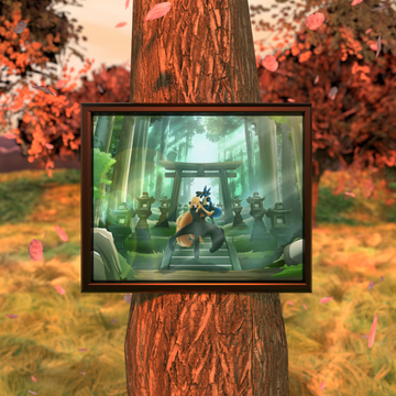 Zen Shrine Poster